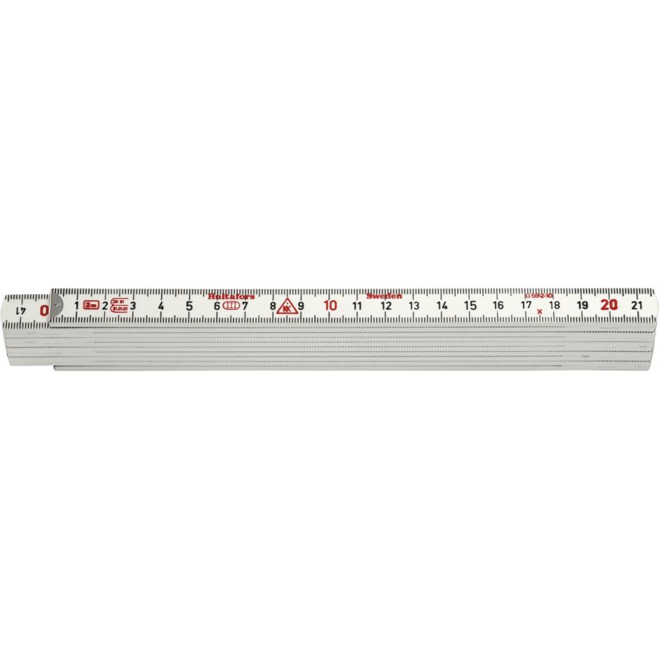 Hultafors HU200664 Zollstock GE 59 2m weiß