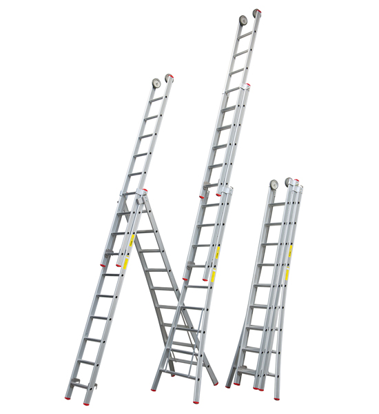 Little Jumbo 1250500310 Reformleiter Superpro 3 x 10 Stufen
