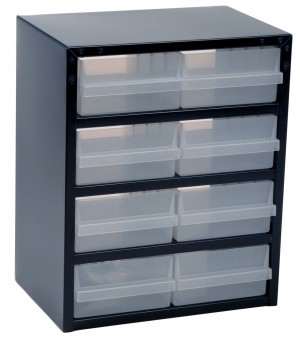 Raaco 137584 Stahlmagazin 250/8-2