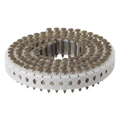 Paslode Befestigung 142201 Coilnägel 0° GN-Tape, Edelstahl A2 (gerillt) 2,8 X 25 Ring INOX A2+GAS IM45 GN (inkl. Gaskartuschen) 1000 Stück