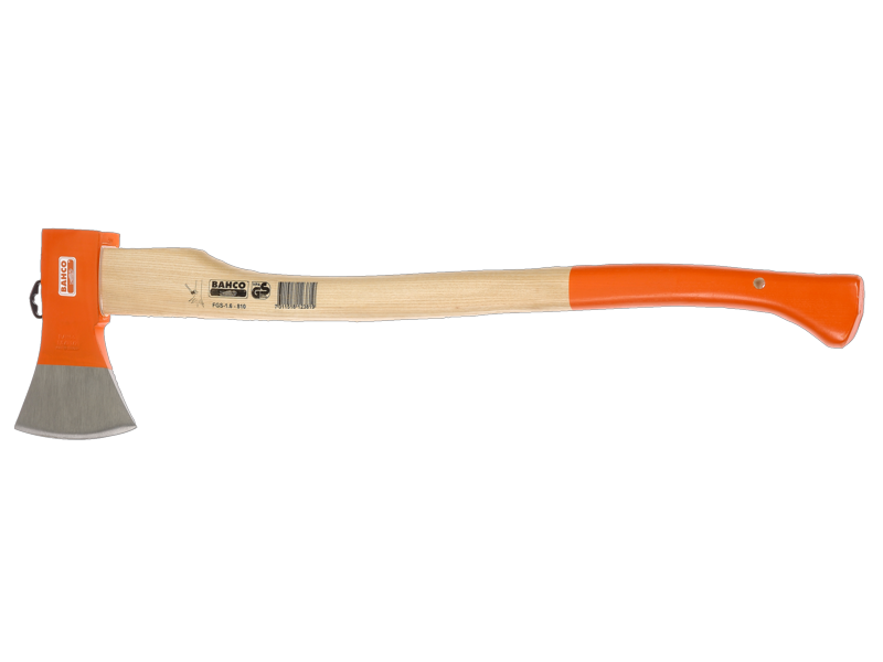 Bahco FGS-1.6-810 Fällaxt mit geschwungenem Eschenstiel, 800 mm, 2,2 kg