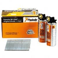Paslode Befestigung 395632 AF16 x 50 mm - Edelstahl A4 schrägmagaziniert Stifte 1.6 mm (inkl. Gaskartuschen) 2000 Stück