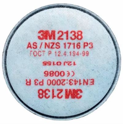 3M 1.21.39.021.38  Partikelfilter P3 R 2138