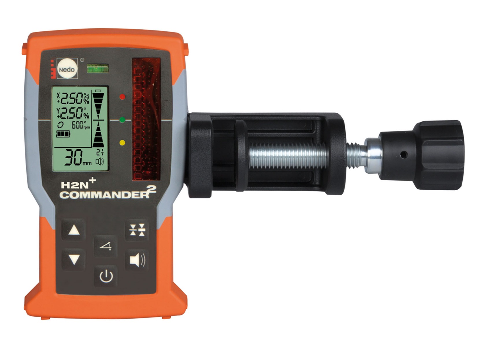 Nedo 430374 Laserempfänger Commander² H2N+ für Primus² H2N+