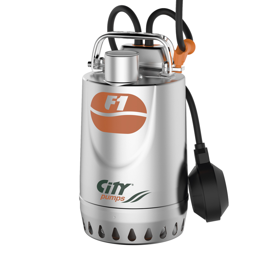 City Pumps 6010300 F1/30 M Aut Edelstahl Tauchpumpe 230V