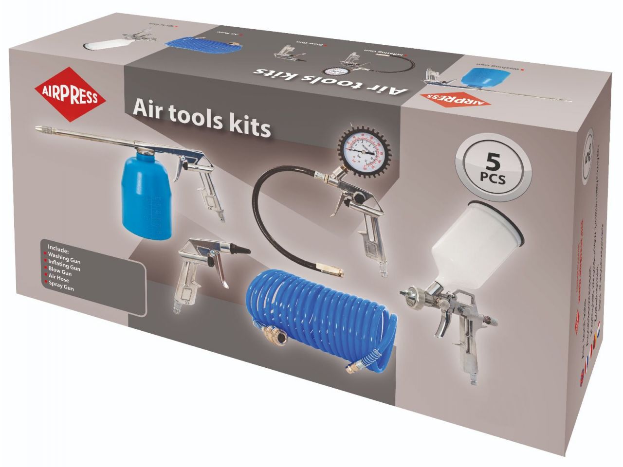 Airpress 45892 Zubehörset 5-teilig Orion