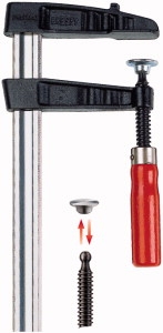 Bessey TGK50 Temperguss-Schraubknecht 0-500mm