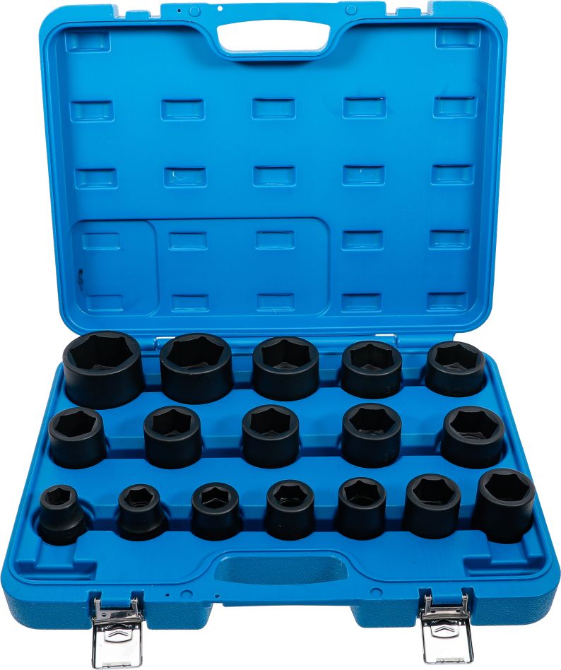 BGS 5242 Kraft-Steckschlüsselsatz 20 mm (3/4") 19 - 55 mm 17-teilig