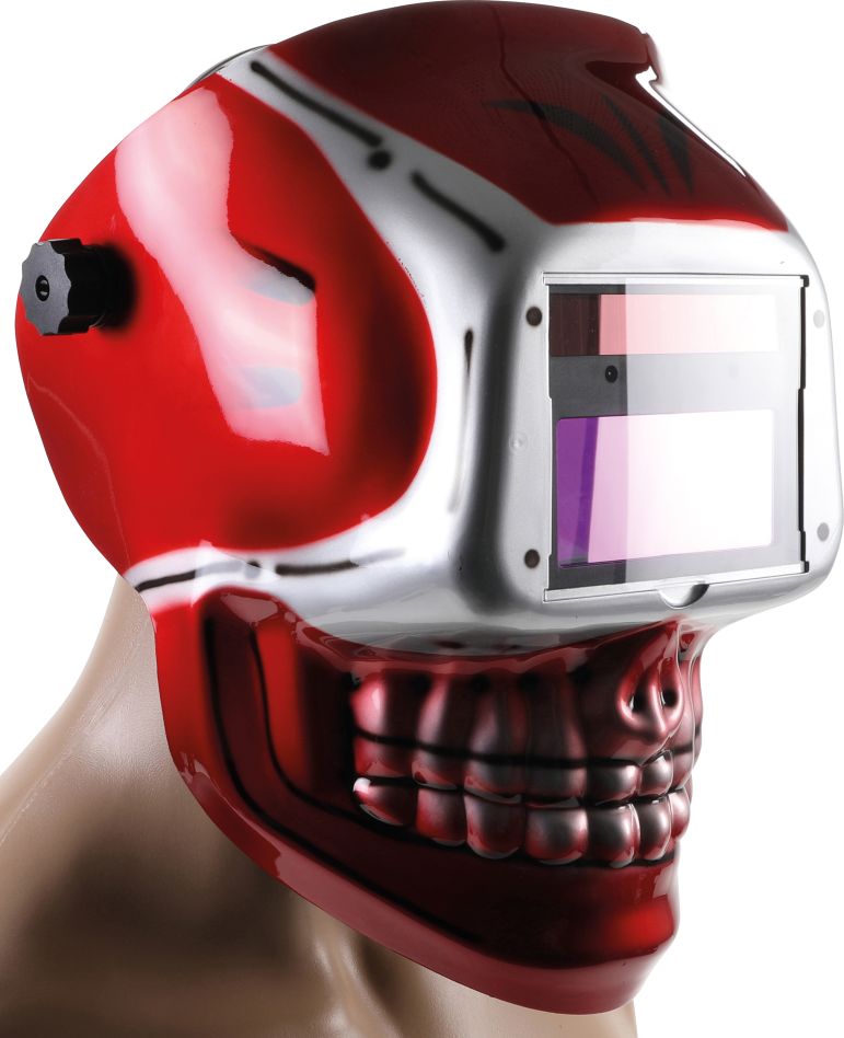 BGS 8858 Schweißerhelm "SKULL" automatisch abblendend
