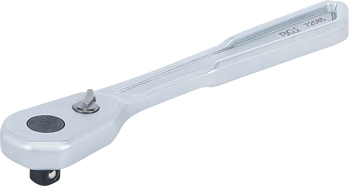 BGS 72085 Umschaltknarre extra flach fein verzahnt 6,3 mm (1/4")