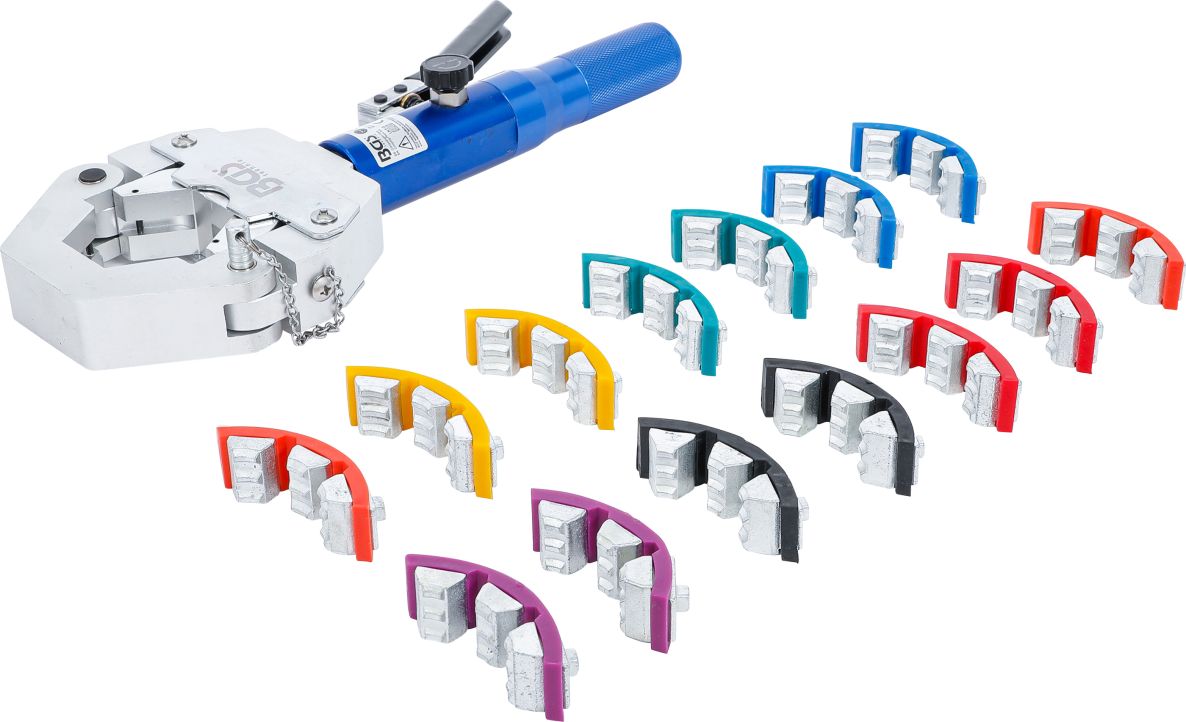 BGS 72093 Crimpwerkzeugsatz hydraulisch für Pressverbindungen an Schlauchleitungen