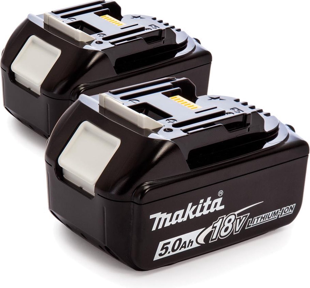 Makita Zubehör BL1850BDUO BL1850B Duopack - 2 x Akku 18 Volt 5,0 Ah Li-Ion