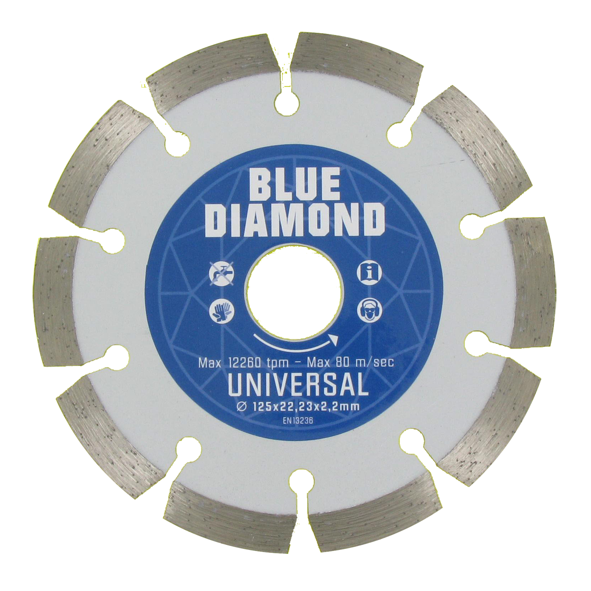 Carat CEBD150910 Blue Diamond Diamanttrennscheibe Universal 150 x 22,23 mm