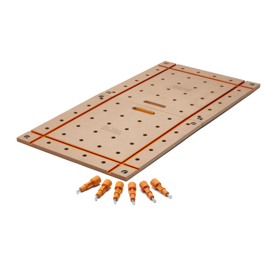 Bora CK24TM Centipede Arbeitsplatte - 600 x 1200mm T-Schiene - 20mm Löcher