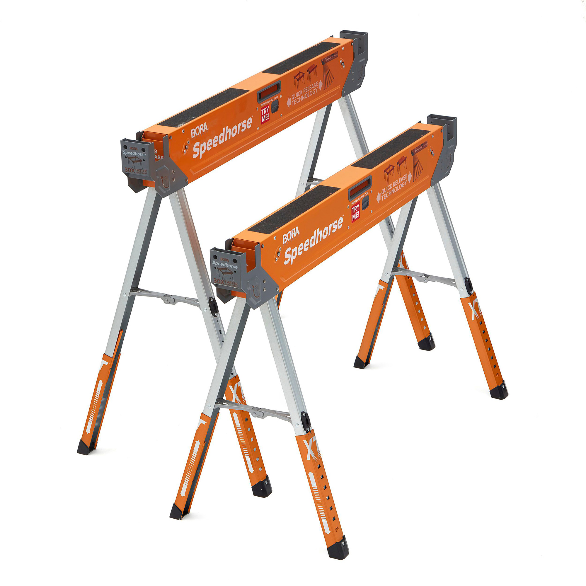 Bora BR-PM-4550-T Verstellbarer Sägebock XT 2 Stück