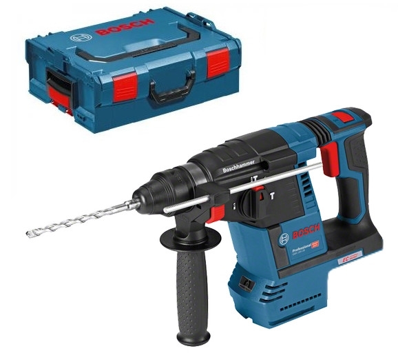 Bosch Blau 0611909001 GBH 18V-26 Kombihammer 18V ohne Akkus und Ladegerät in L-Boxx