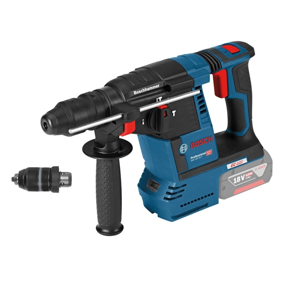 Bosch Blau 0611910000 GBH 18V-26 F Kombihammer 18 Volt ohne Akku oder Ladegerät
