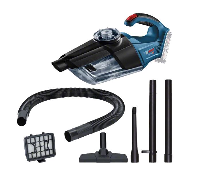 Bosch Blau 06019C6200 GAS 18V-1 Akku-Staubsauger 18V Solo ohne Batterien und Ladegerät