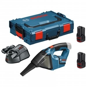 Bosch Blau 06019E3003 GAS 12V Professional Akku-Sauger 3,0Ah + Koffer