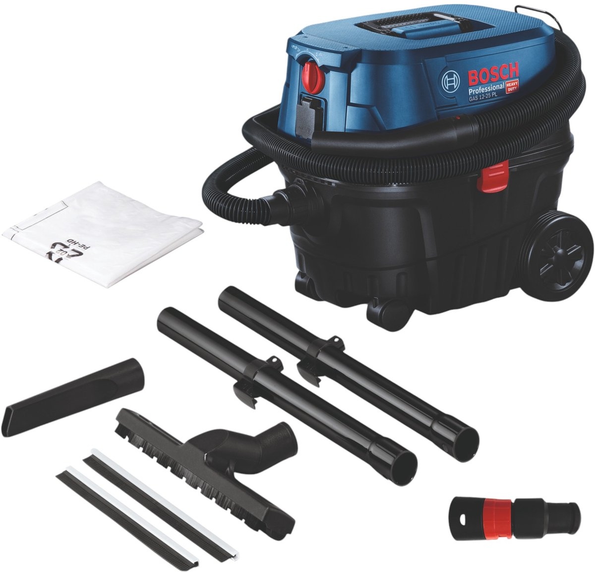 Bosch Blau 060197C100 GAS 12-25 PL Baustaubsauger
