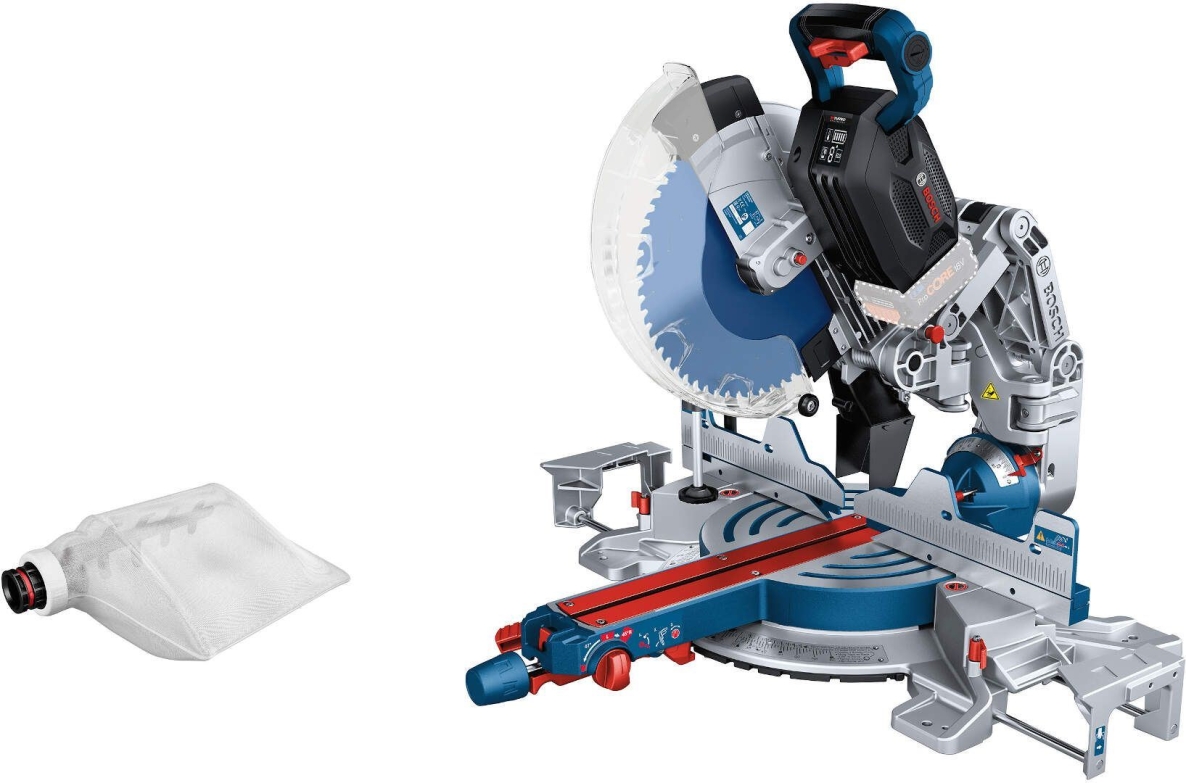 Bosch Blau 0601B43000 GCM18V-305 GDC Professional BiTurbo Akku-Gehrungssäge 305 mm 18V exkl. Akkus und Ladegerät