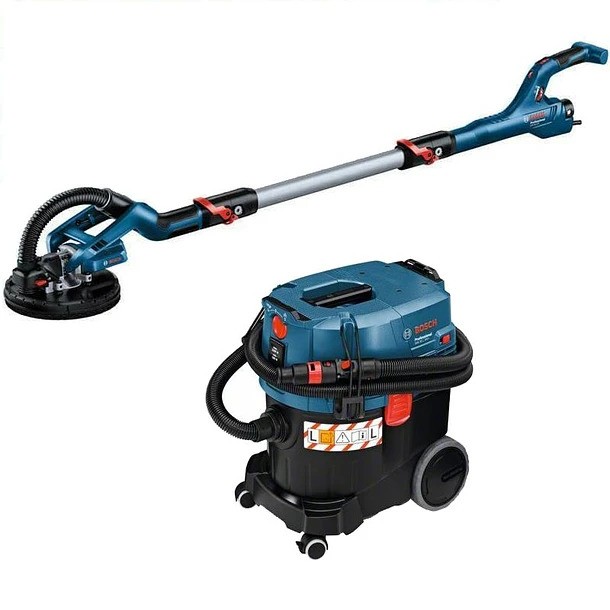 Bosch Blau 0615A5004P Werkzeugsatz Kombipack GTR 55-225 + GAS 35 L AFC