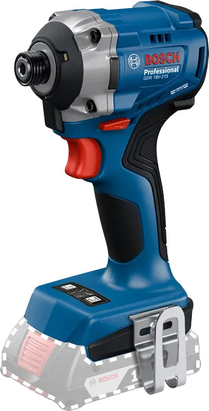 Bosch Blau 06019N2020 GDR 18V-215 Akku-Schlagschrauber ohne Akku und Ladeger&auml;t
