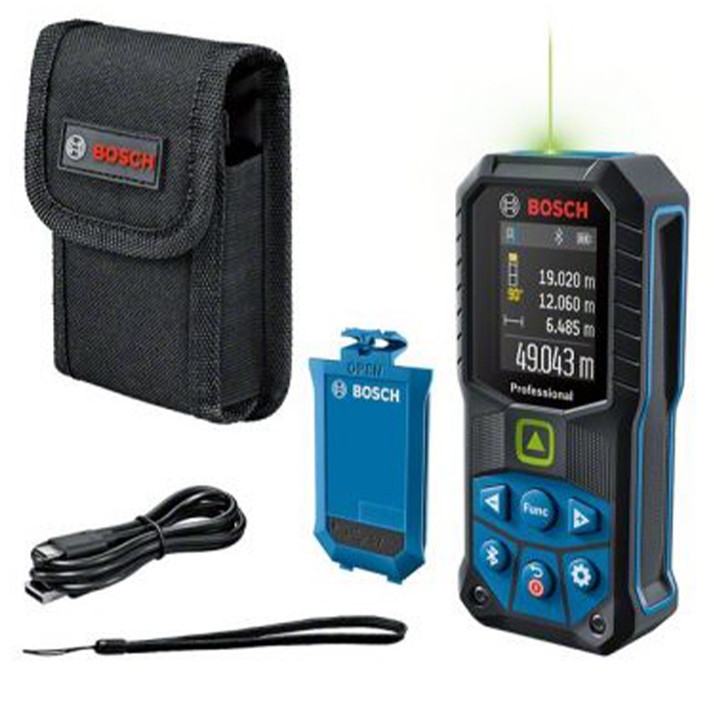 Bosch Blau 0601072U01 GLM 50-27 CG Laser-Entfernungsmesser Wiederaufladbare Batterie