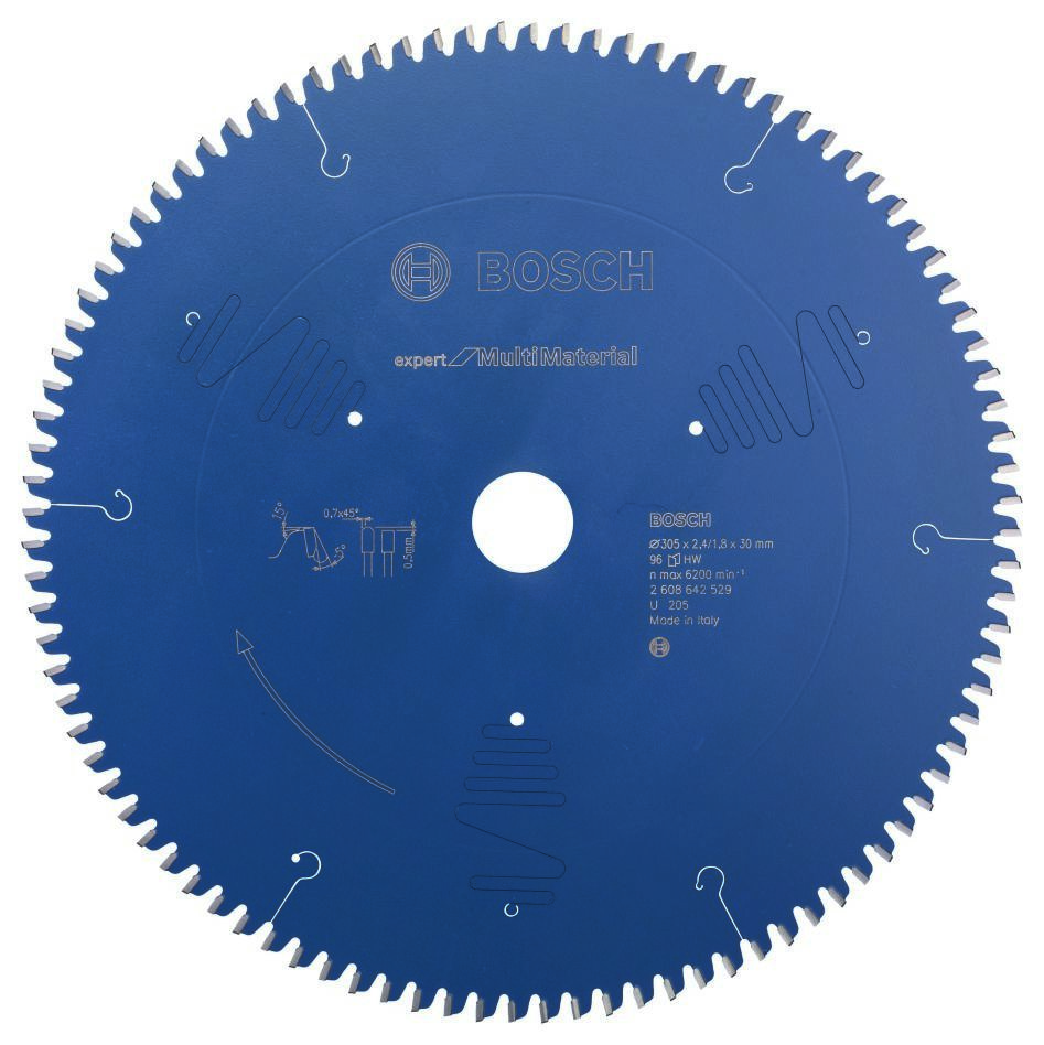Bosch Blau Zubehör 2608642529 Kreissägeblatt 305x30x96T