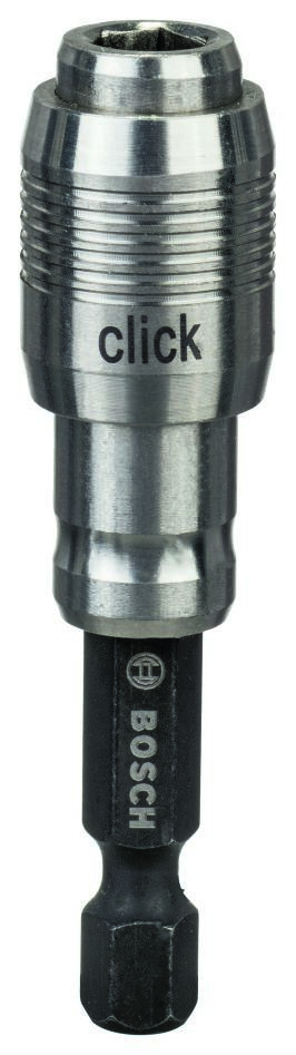 Bosch Blau Zubehör 2608522318 Universalhalter One-Click Funktion, 1pc 1/4", L 60 mm