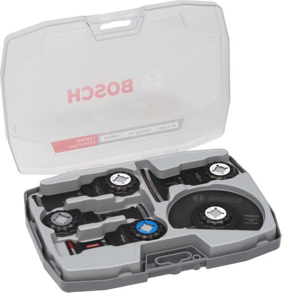 Bosch Blau Zubehör 2608669093 Starlock Best of Cutting Multitool Säge-Set 5-teilig