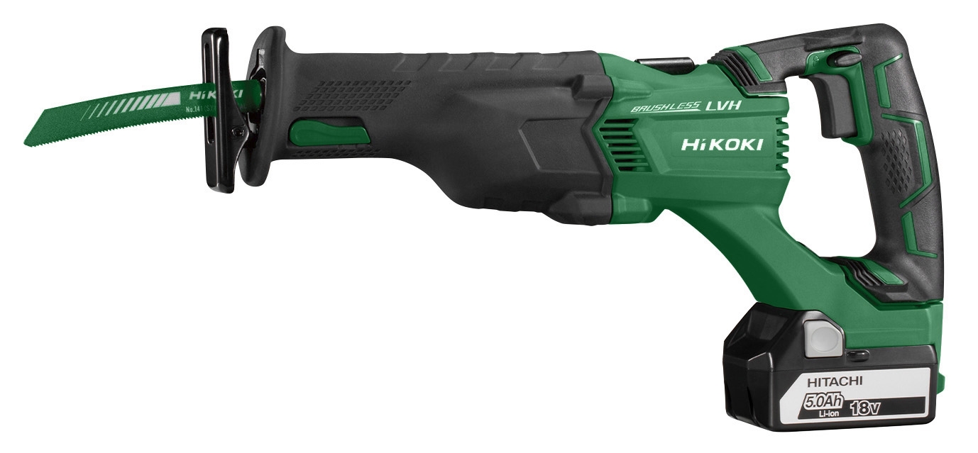 HiKOKI CR18DBLWJZ Stichsäge 18V 5.0Ah Li-Ion Akku im Koffer