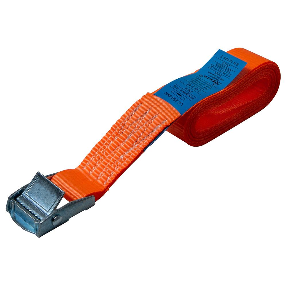 DELTASLING CO.SK.025.01.OR Umreifungsband mit Schnalle &ndash; 25 mm x 1 Meter &ndash; 125 daN &ndash; Orange