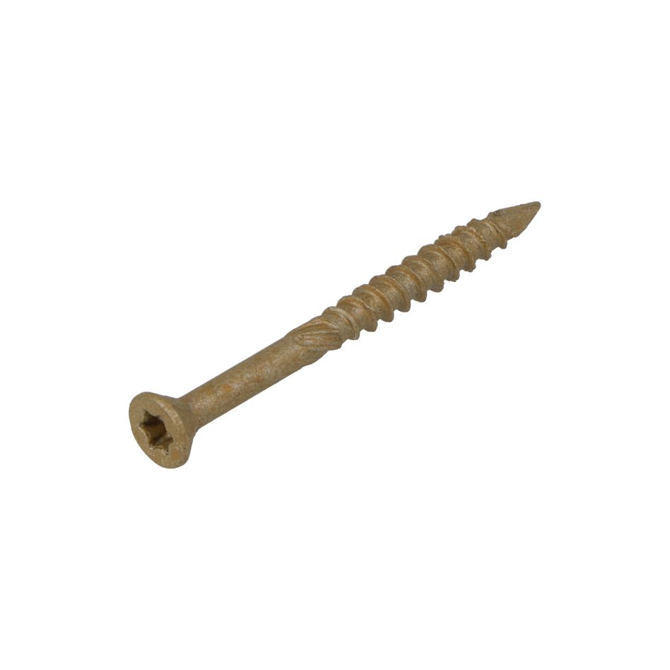 Dynaplus 0287.08.17601 Glaslattenschraube AR-Bronze PK-75° TX-15 3,5 x 40/22 mm - 200 Stück