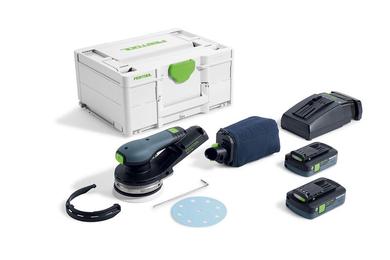 Festool 577736 ETSC 2 125 4.0 I-Plus Akku-Exzenterschleifer 18V 4.0Ah Li-Ion