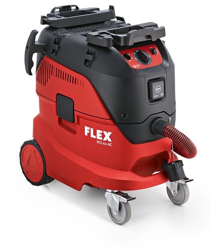 Flex-tools 444197 VCE 44 H AC, Sicherheitssauger mit automatischer Filterabreinigung, 42 l, Klasse H