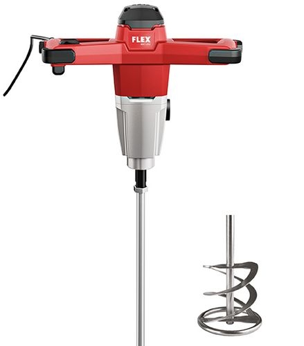 Flex-tools 495921 MXE1202 + WR2 140 1-Gang-Rührer mit 3-Stufen Drehzahlschalter 1200 Watt