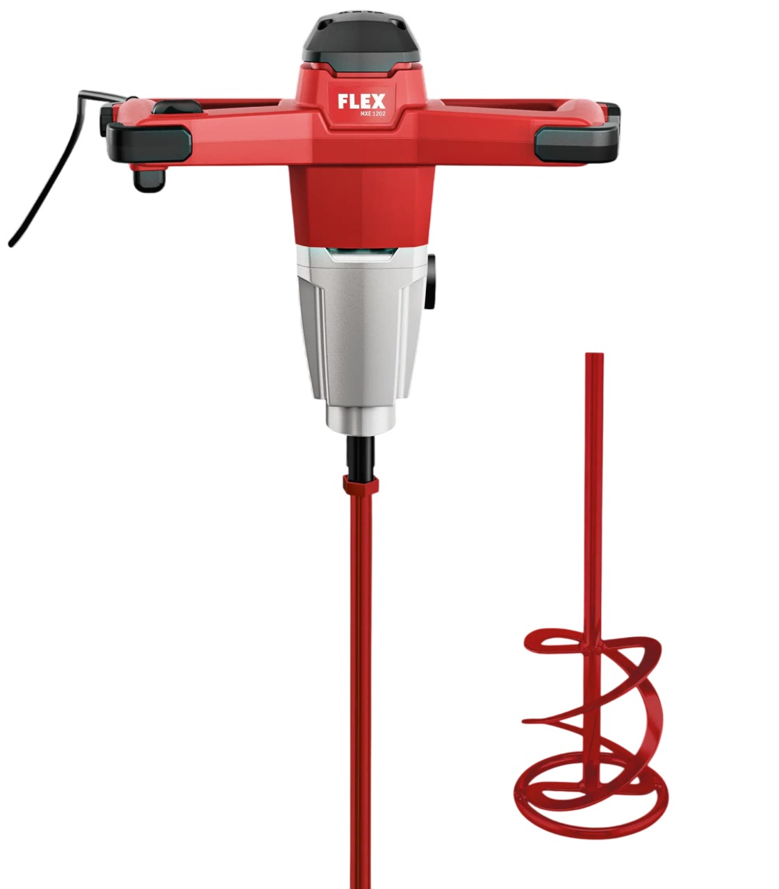 Flex-tools 497304 MXE 1202 2-Gang-Mischer 1200 Watt inkl. Spiralmischstab HP2 140