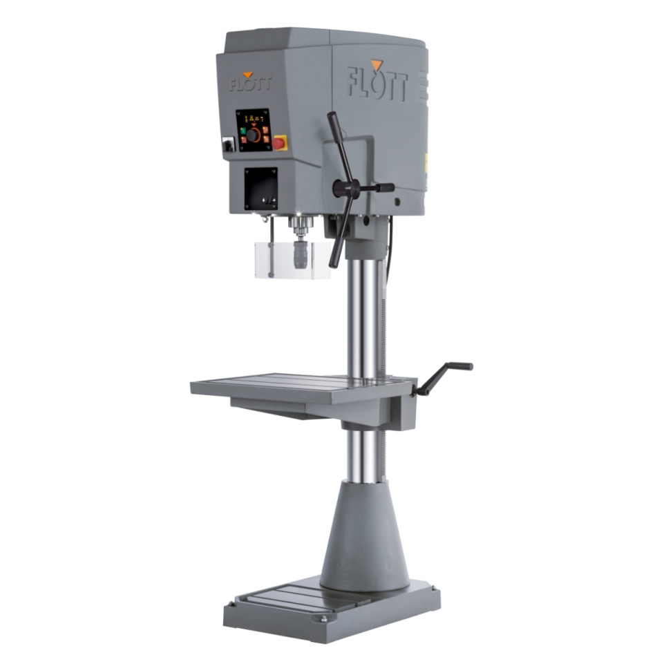 Flott 230506 SB 30 MV Plus - Säulenbohrmaschine mit Gewindeschneideinrichtung und mechanischem Vorschub (fürs Bohren)