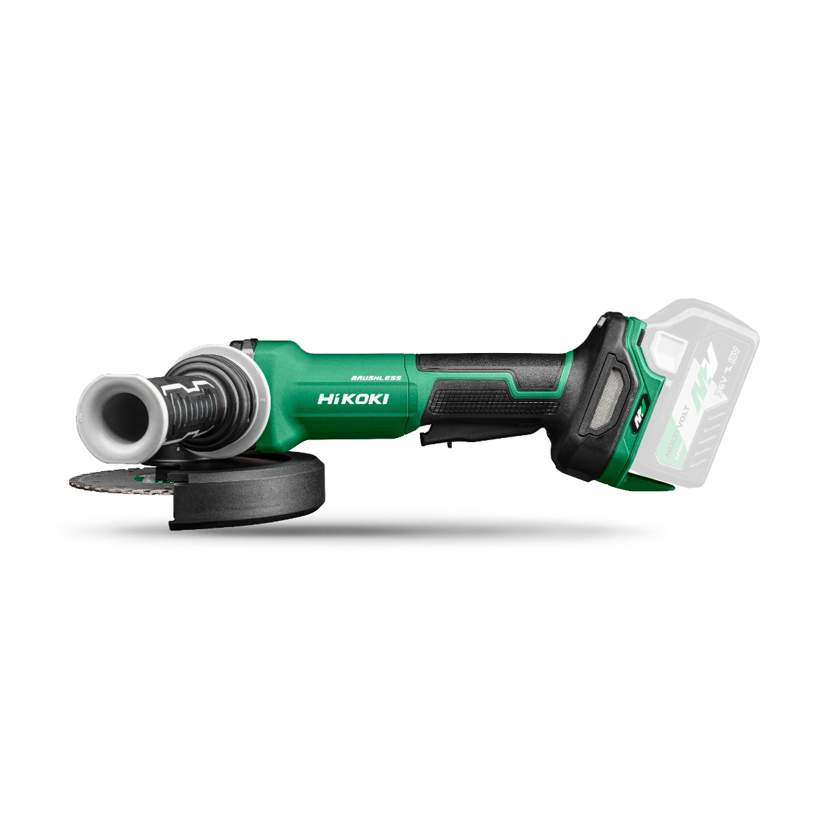 HiKOKI G3615DVFW2Z Accu-Winkelschleifer 150 mm 36 Volt Brushless exkl. Akkus und Ladegerät im HSC III Koffer