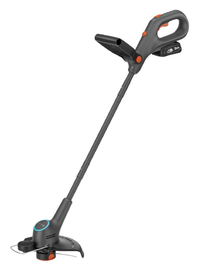Gardena 14704-20 Trimmer EasyTrim 25/18V P4A Set 1x 18V 2.0Ah Akku und Ladegerät 25 cm Schnittbreite