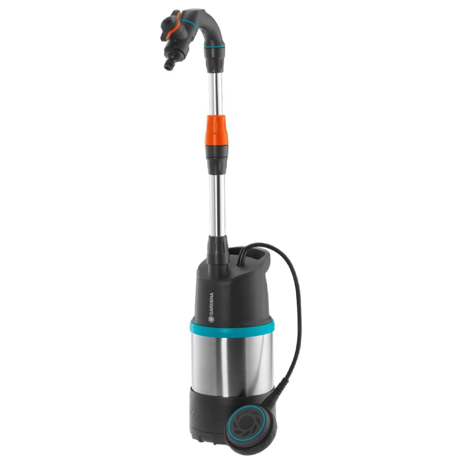 Gardena 01764-20 Regenfasspumpe 4700/2 Edelstahl