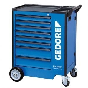 Gedore 1640720 Werkzeugwagen mit 8 Schubladen, H 985 x B 775 x T 475 mm