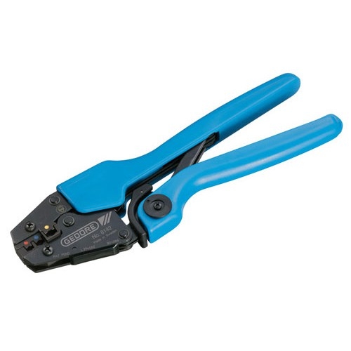 Gedore 1830767 Präzisionscrimpzange für isolierte Kabelschuhe
