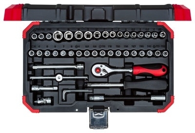 Gedore RED 3300052 R49003046 Steckschlüsselsatz 1/4" Metrisch 46-teilig