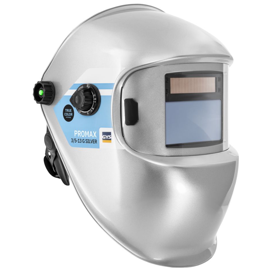 Gys 5193045774 LCD Promax 9-13 G True Colour silber Schweißerhelm