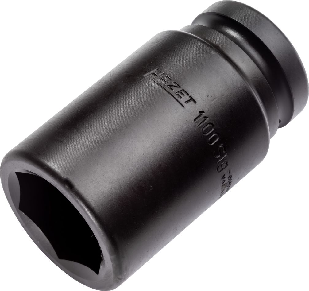 Hazet 1100SLG-41 Kraft-Steckschlüssel 1" Vierkant, hohl, Außenprofil Sechskant SW 41 mm