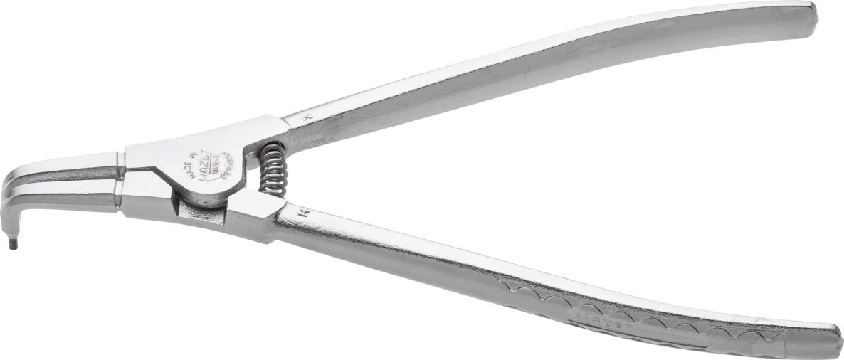 Hazet 1846D-3 Zange für Sicherungsringe, Länge 225 mm, für Sicherungsringe mit einem Außendurchmesser von 40–100 mm, gebogen