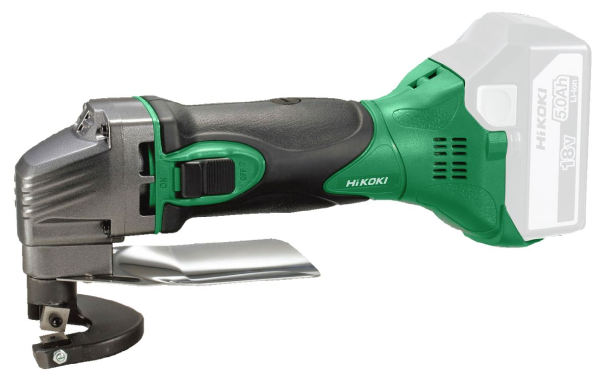 HiKOKI CE18DSLW4Z Akku-Flachschere mit hoher Schnittgeschwindigkeit 18V exkl. Akku und Ladegerät im Karton