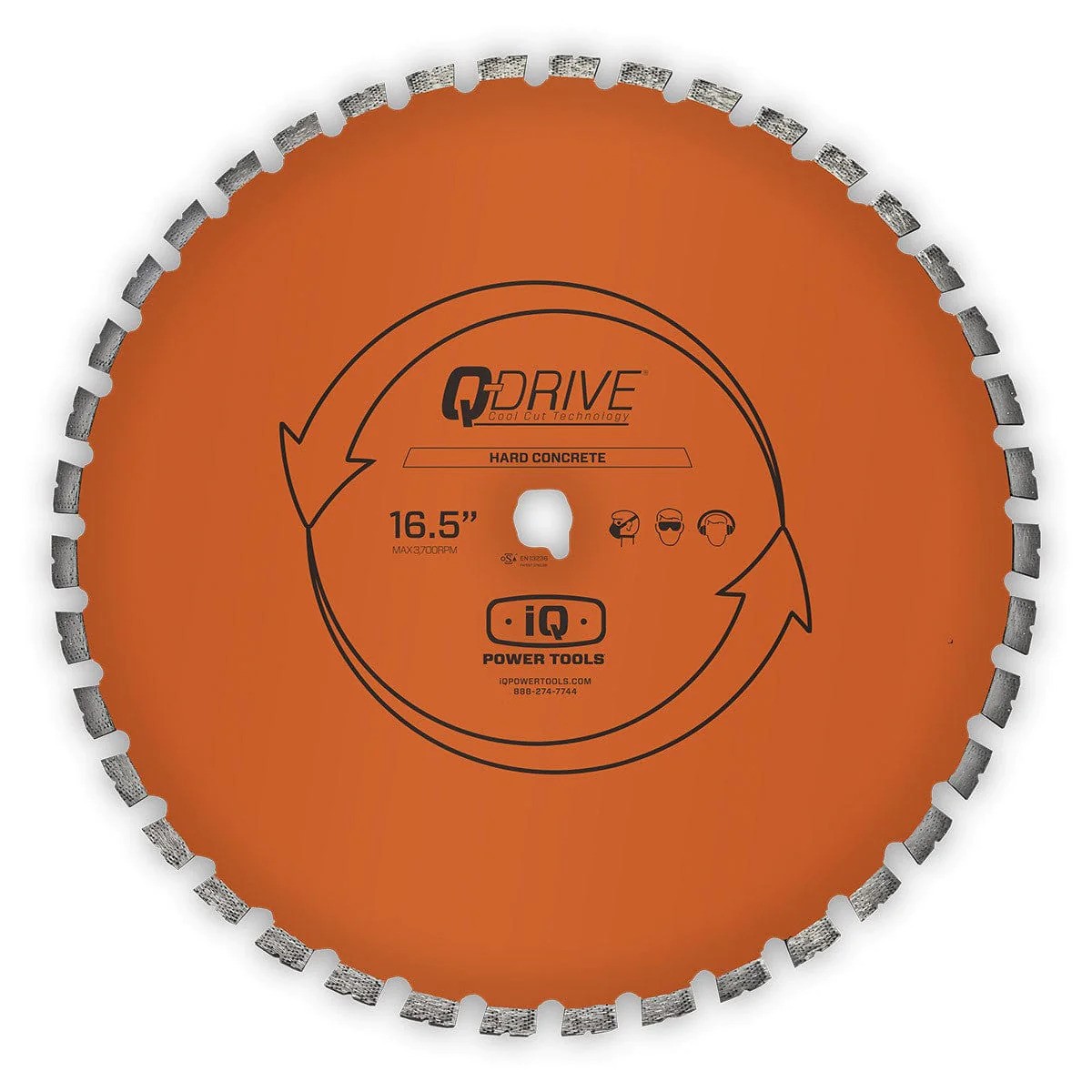 iQ Power Tools MASQX420-3-QD-HM2 Q-Drive Diamanttrennscheibe 420mm Universal